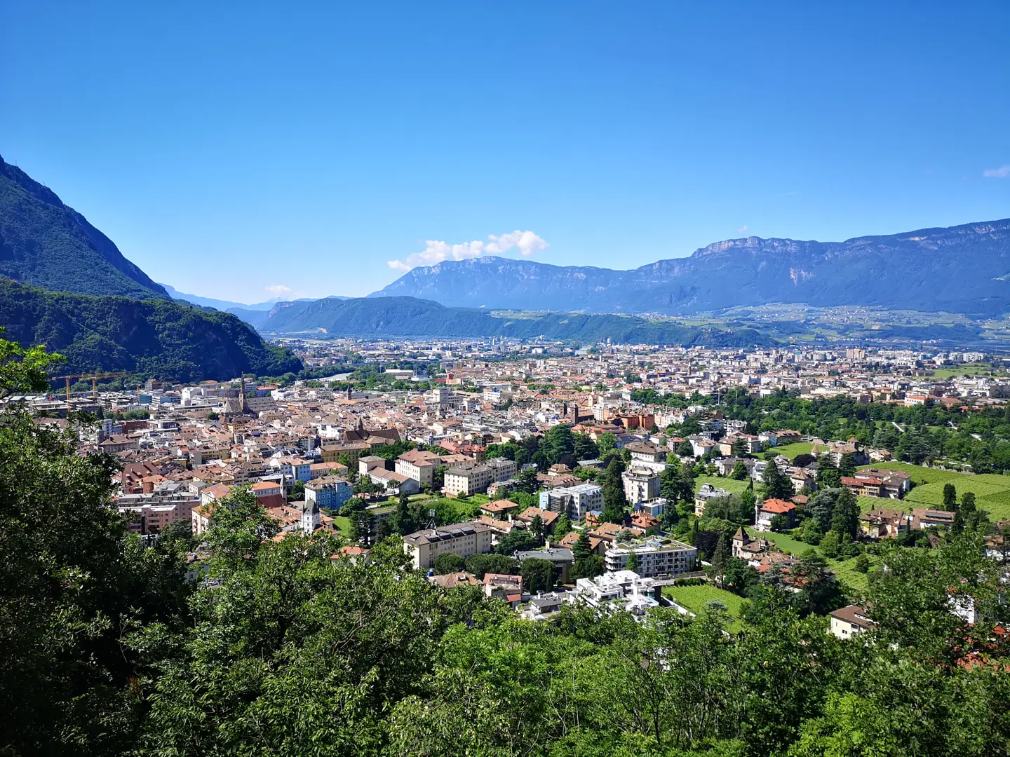 Bolzano private jet charter