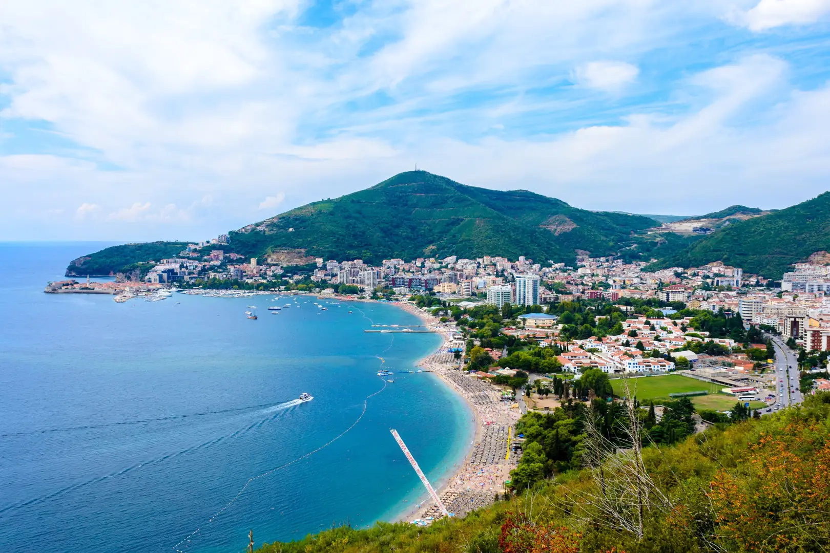 Budva private jet charter
