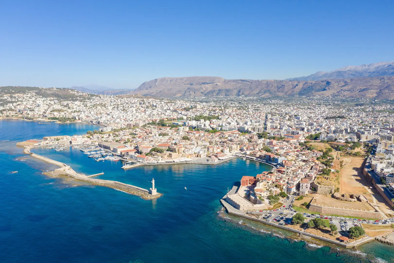Chania private jet charter