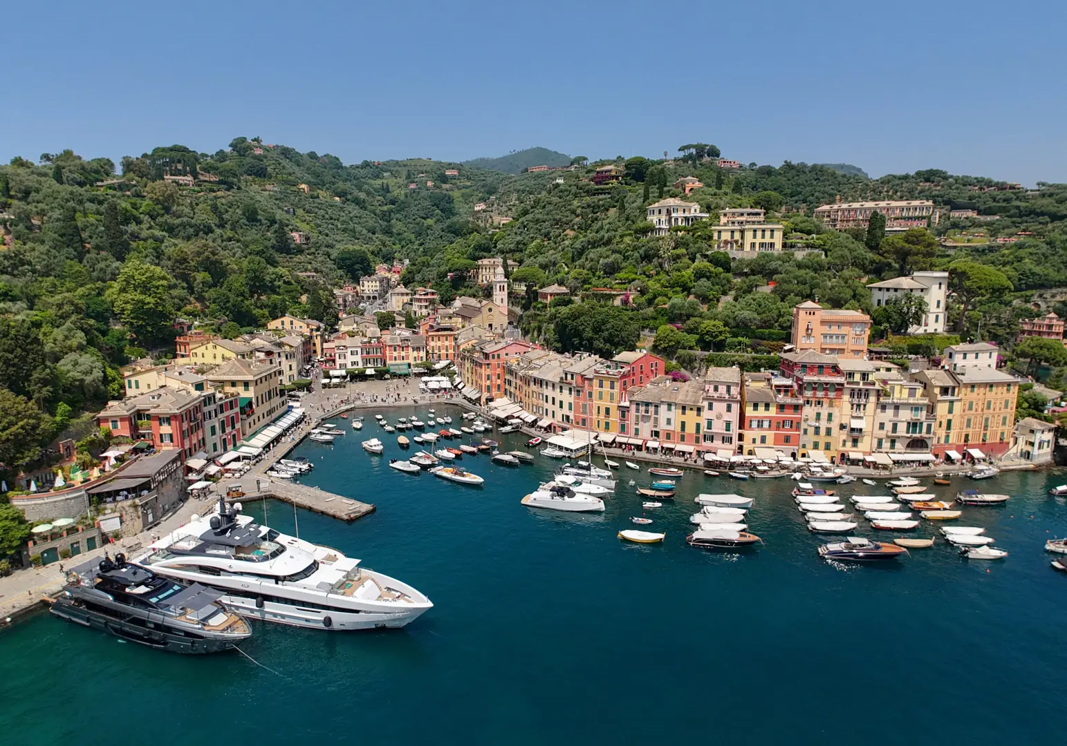 Portofino private jet charter