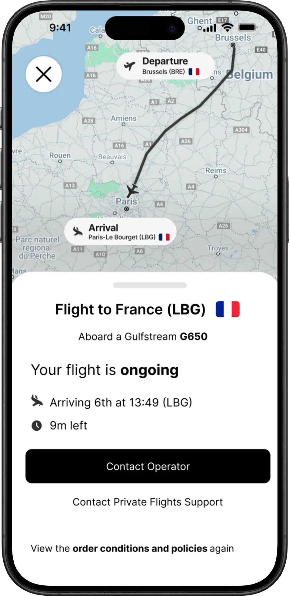 Track your flight