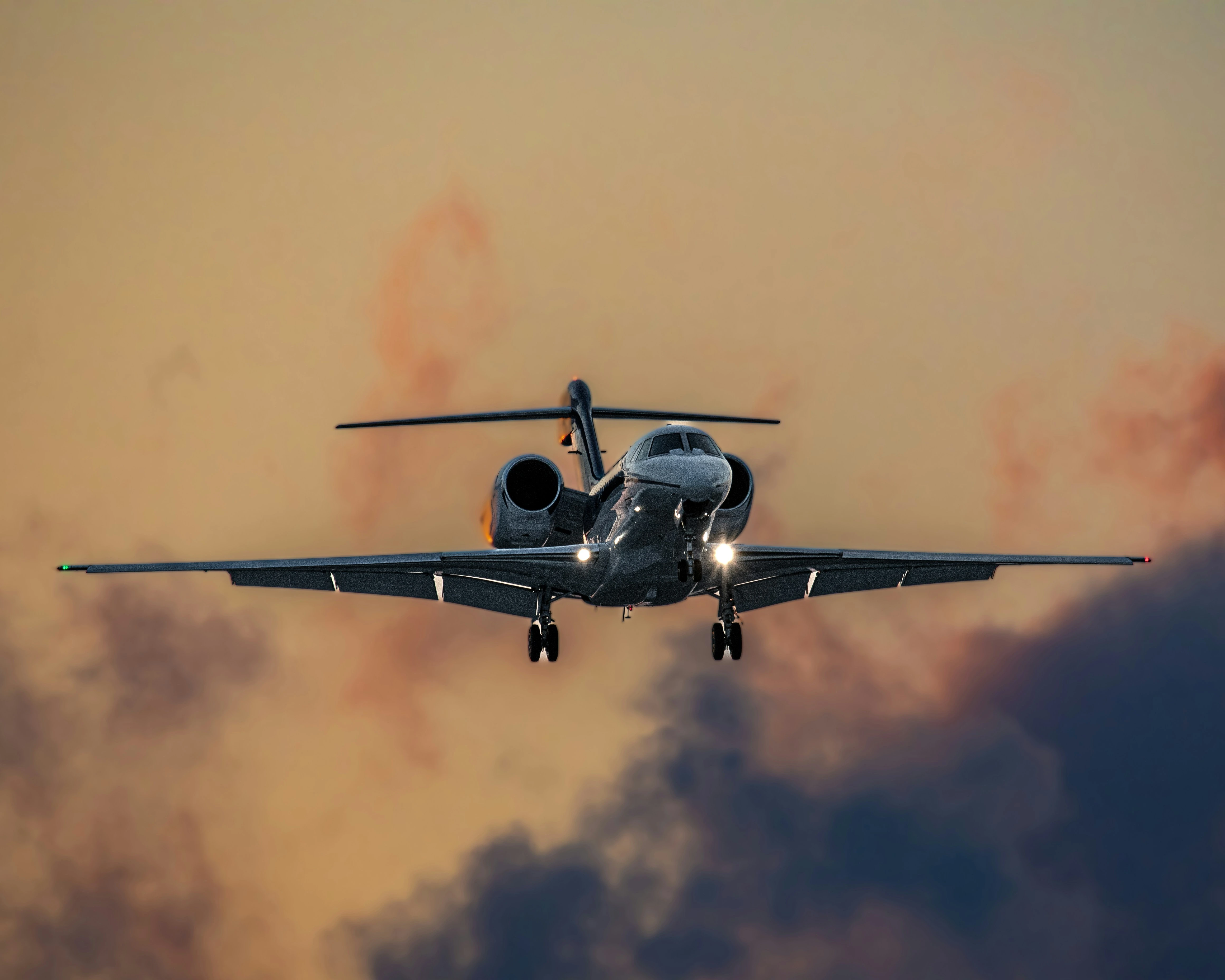 Business travel by private jet