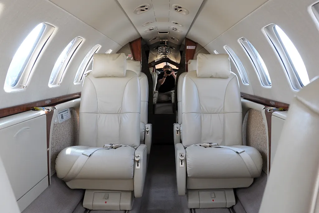 Light Jet Luxury Interior