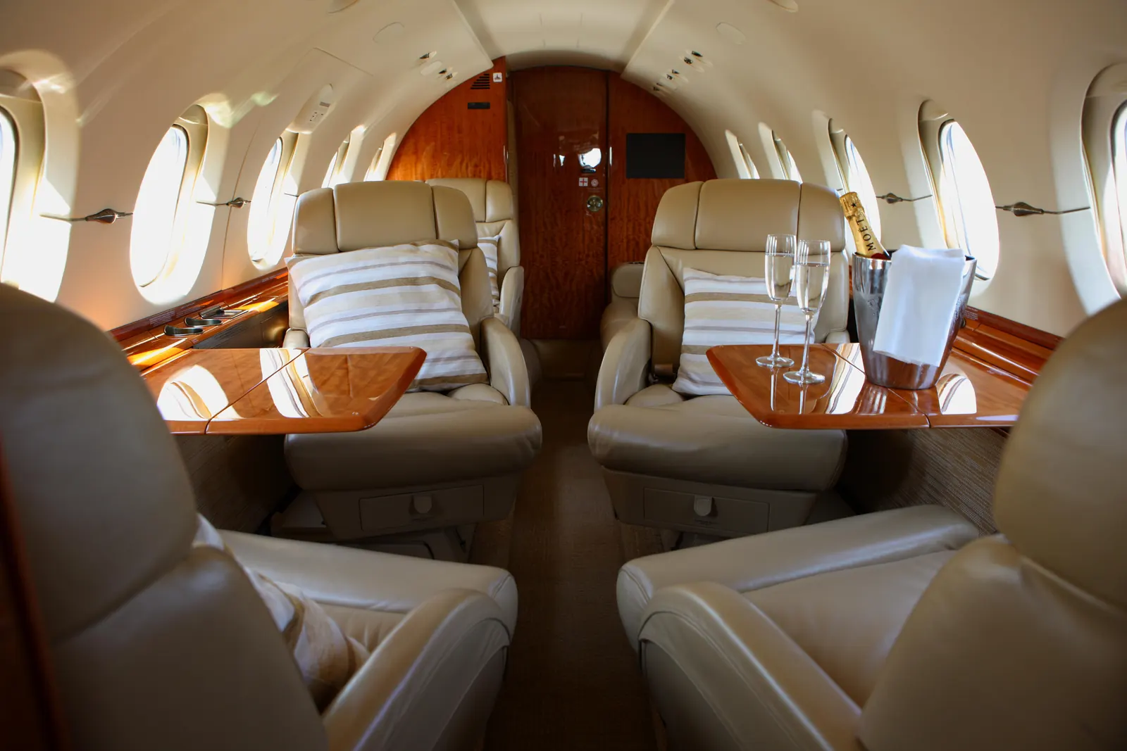 Midsize Jet Luxury Interior